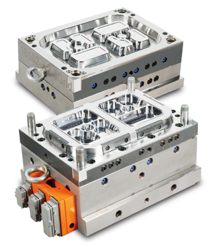 multi grid microwavable food container mould